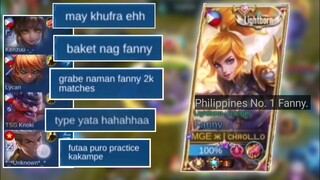 FANNY TOP 1 PHILIPPINES🇵🇭  PRANK | How To Counter KHUFRA Using FANNY | MLBB