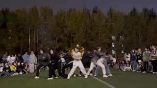 I Need U-BTS amateur trainees (not campus playground cover dance