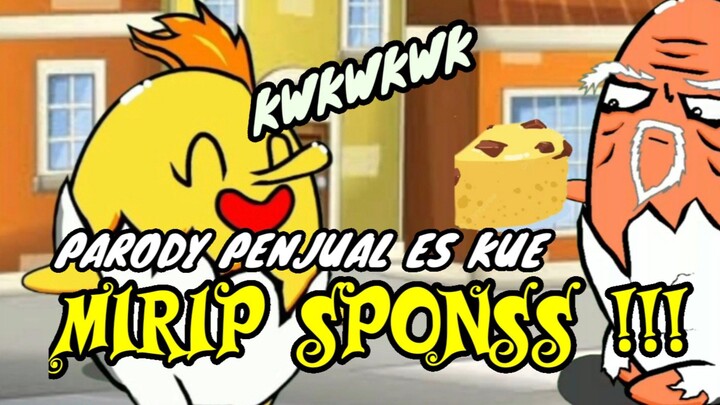 VIRALL !!! KAKEK PENJUAL ES KUE MIRIP SPONS DI FITNAH