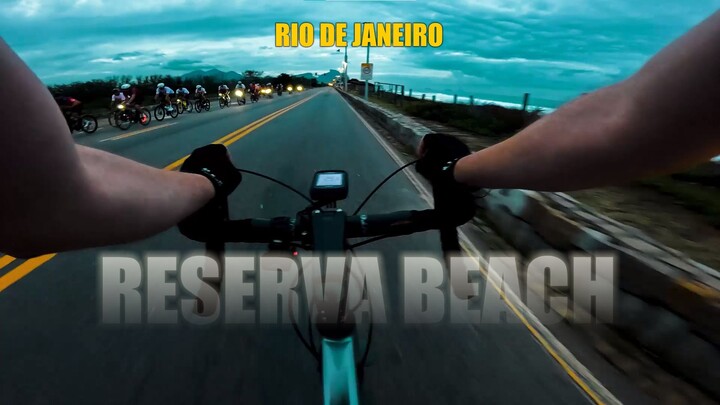 RESERVA BEACH: Sunrise bike ride along the Barra da Tijuca waterfront | Rio de Janeiro, Brazil