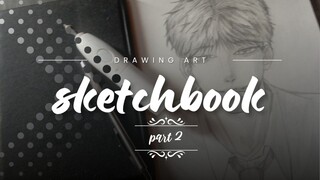 drawing a handsome Korean man, my own art