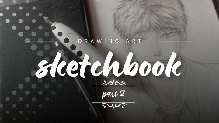 drawing a handsome Korean man, my own art