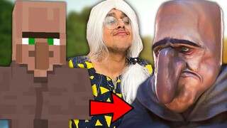 MINECRAFT vs REAL LIFE - (Minecraft in Real Life )
