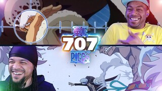 He'll Pull The Trigger 🥶 One Piece Reaction - Episode 707
