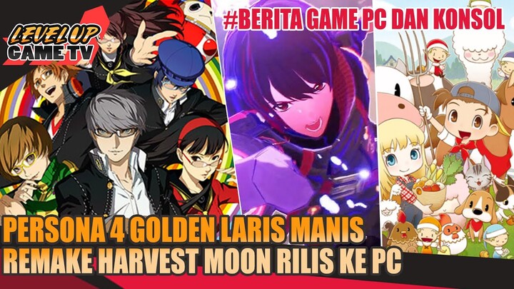 Persona 4 Golden Laris Manis di Steam, Karakter Utama Scarlet Nexus, dan Remake Harvest Moon