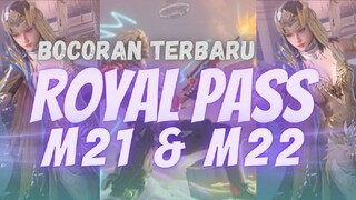 Bocoran royal pass M21 & m22 pubg mobile🔥