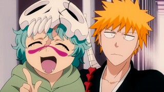 [4K] "BLEACH" Kualitas gambar terbaik! Nelu sangat kecil sehingga dia hanya bisa memuat Ichigo di ma