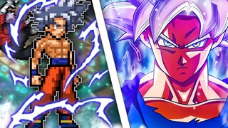 LANÇARAM UM NOVO CHAR DO GOKU MUI OP NO MUGEN E ELE É MUITO LINDO!!!