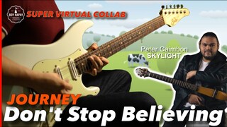 Don't Stop Believing Journey Super Cover with Lyrics