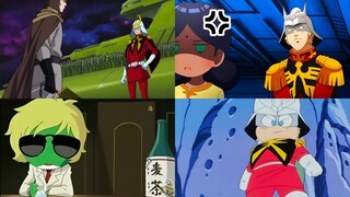 【Gundam】Bộ sưu tập 5 phiên bản Char parody
