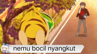 #KompetisiKreasiUnggahan2 , ketemu bocil nyangkut di pohon