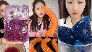 [ASMR] THÁNH ĂN ĐÁ| Ăn Đá lạnh, chocola đông lạnh đa màu sắc| Ice Eating MUKBANG SATİSFYİNG#334