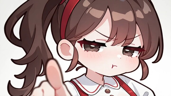 สติกเกอร์หน้าตาแบ๊วน่ารักของรุ่ยรุ่ย (ใครโพสรูปโป๊ล้วนเป็นคนไม่ดี) 😡