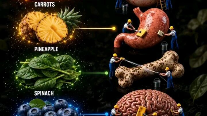 healthy fruit and safe the organs