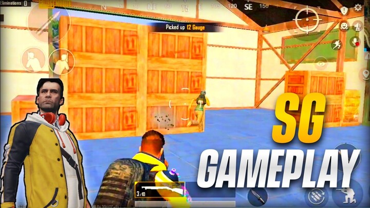 SG GAMEPLAY | PUBGM