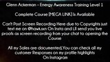 Glenn Ackerman Course Energy Awareness Training Level 1 download