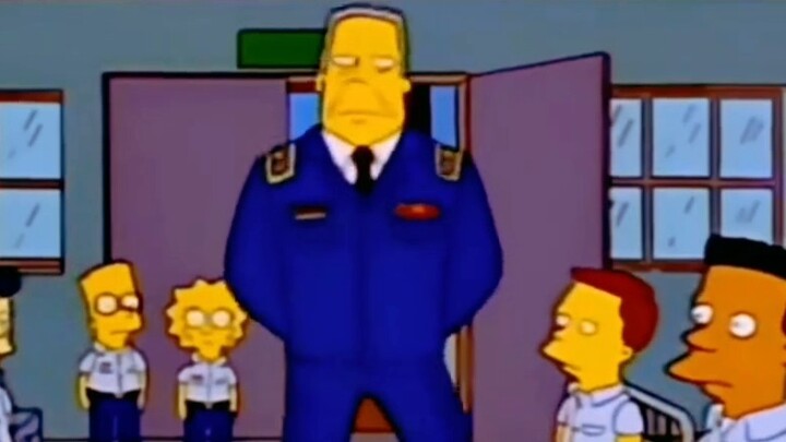 The Simpsons: Lisa is isolated in military school.