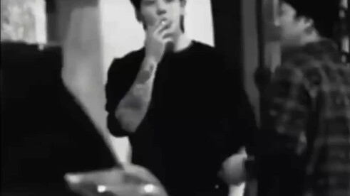 "He just goes all out with both smoking and drinking in private."