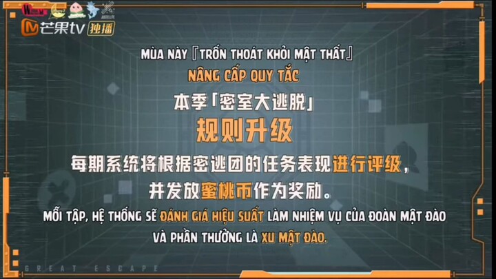 Vietsub “Trốn thoát khỏi mật thất S5” tập 6 ( Cre: VN Great espace)