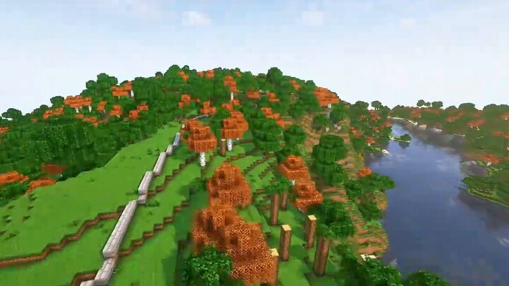 Minecraft: I've spent my entire life saving and playing the Great Wall. Really!