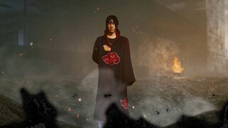 [Efek Khusus] Pada hari ke-21 belajar mandiri AE, Naruto COS berubah menjadi Itachi Uchiha——Amateras