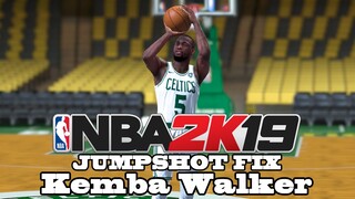 Kemba Walker Jumpshot Fix NBA 2k19