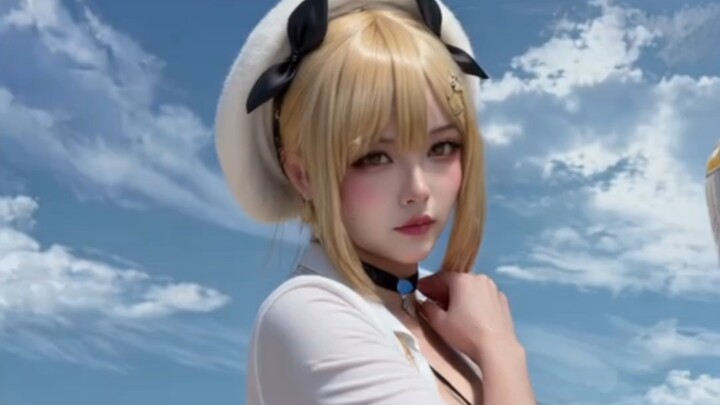 คอสเพลย์เต้นในงานช่างกลั่นของไลซา