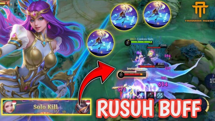 [TA] RUSUH BUFF PAKE ODETTE ! AUTO KAGET MUSUHNYA !