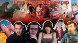 LUFFY'S FATHER REVEALED!!! Monkey D. Dragon - Reaction Mashup One Piece