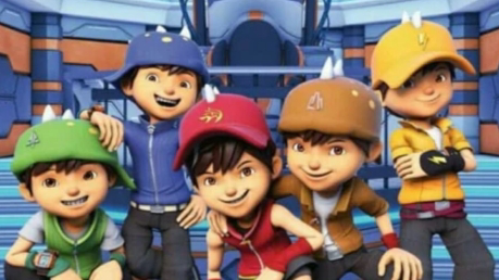 Boboiboy pelindung paus merah