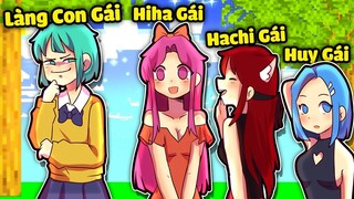 YUMMIE BẤT NGỜ KHI CON TRAI LÀNG SINH TỐ BIẾN THÀNH GÁI TRONG MINECRAFT*LÀNG CON GÁI 😱