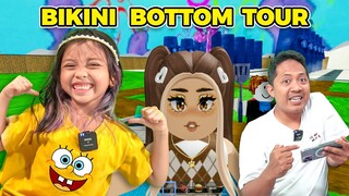 24 JAM LEIKA KELILING BIKINI BOTTOM 🥰 LEIKA LIBURAN KEBIKINI BOTTOM MALAH KESASAR [ROBLOX INDONESIA]