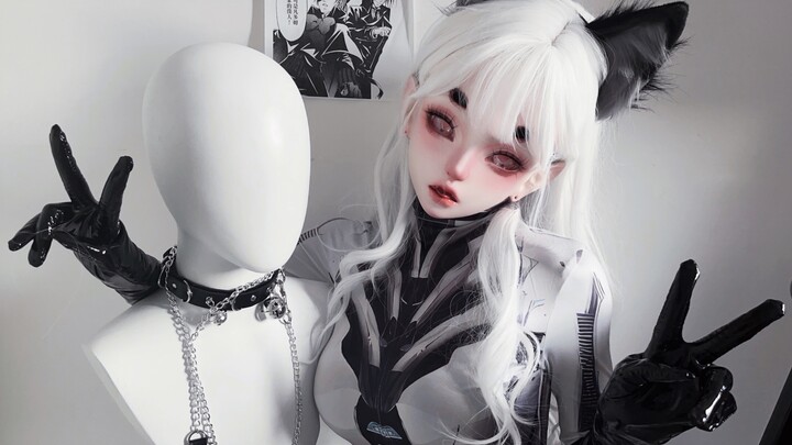 【Kigurumi】Input commands for the cyberpunk mechanical doll… Original audio source for the boots and 