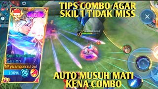 SERING MIS SKIL 1 GUSION? INI TIPNYA AGAR TIDAK MIS, GAMEPLAY GUSION | MOBILE LEGENDS