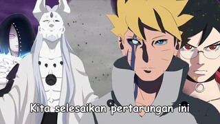 Boruto Two Blue Vortex Chapter 7 Terbaru - Shiba Otsusuki Boruto Sarada & Hidari Serta Kode Part 107