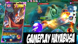 GAMEPLAY HAYABUSA | COMBO 1 HIT | Mobile Legends