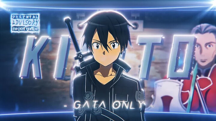 Gata Only – Kirito Vs Heathcliff ｜ Sword Art Online「AMV」4K