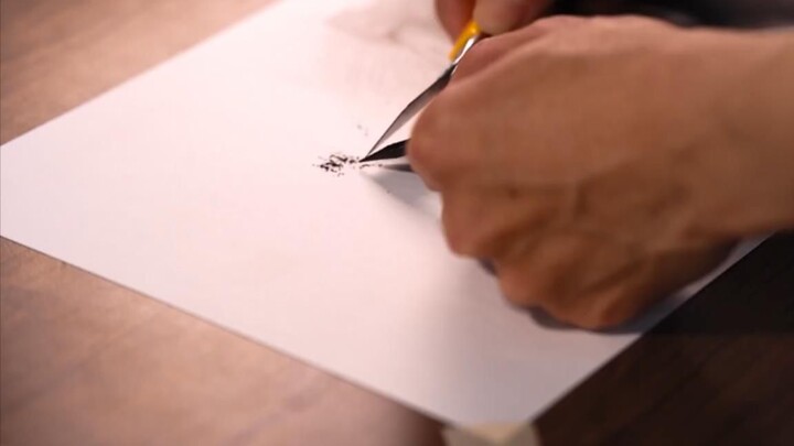 I'm just sharpening a pencil—