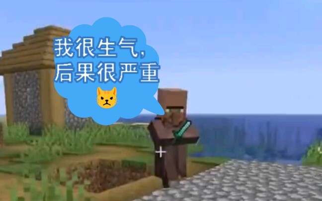 Minecraft：抢颗钻石，这村民咋还嘀咕个不停？