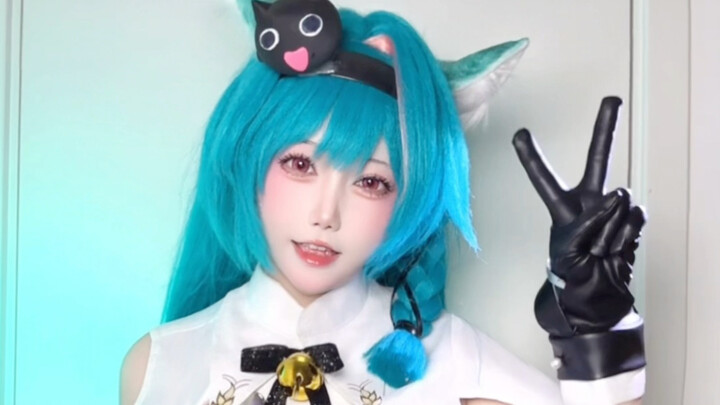 【คอสเพลย์อิจิกาตะ มินต์】หัวแมวน่าพิศวง