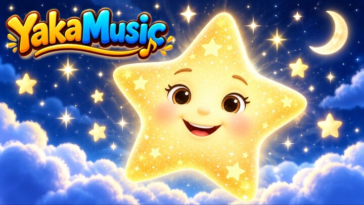 Twinkle Twinkle Little Star |  @yakamusic-mp4  Songs For Kids ⭐🌙