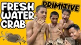 Amazing Twins: Primitive Life Catch and Cook Fresh Water Crabs | Survival Skills Episode 2