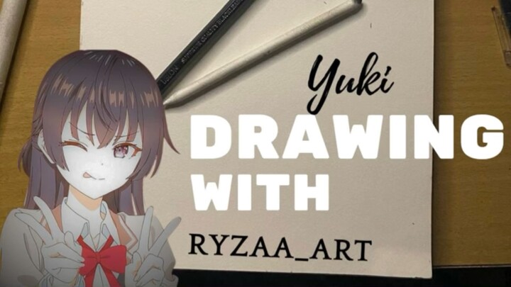 seorang adik yang otakku/wibu yang aga nyeleneh-yuki suou-[tokidoki bosotto] drawing ryzaa_art !