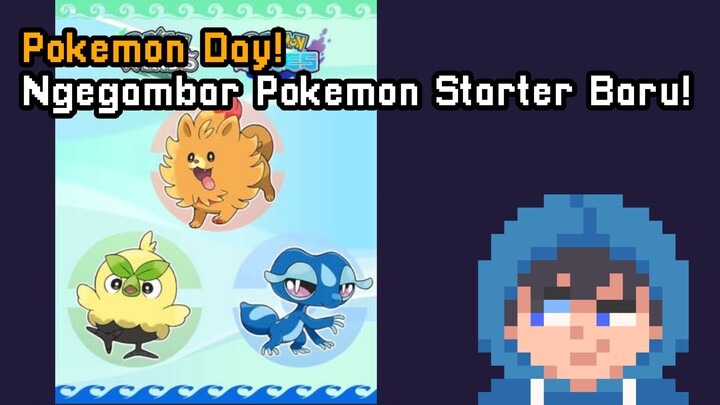 Ngegambar Pokemon Baru! | Pixel Art Timelapse