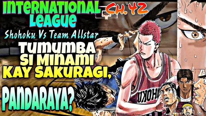 International League -Ch.42- Mainit na bakbakan Para kay Minami at sakuragi