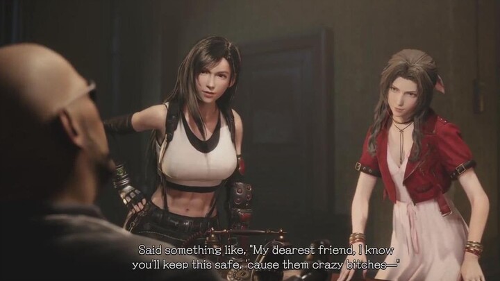 Devil May Cry 5 x Final Fantasy 7 MOD: Tifa and Aerith Freeloading at Someone's House