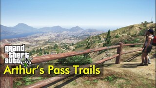 Hiking through Arthur's Pass Trails | Just Walking in GTA V