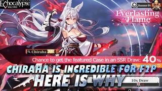 [Echocalypse] - Why Chiraha is a must have unit for F2P even at 1 copy!