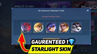 GET GAURENTEED STARLIGHT SKIN ONLY 1 DIAMOND | 1 DIAMOND BOX | | Mobile Legends: Bang Bang