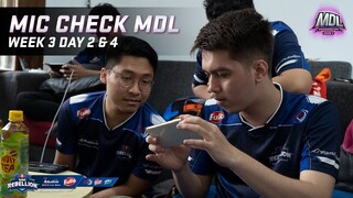 MIC CHECK MDL SEASON 3 WEEK 3